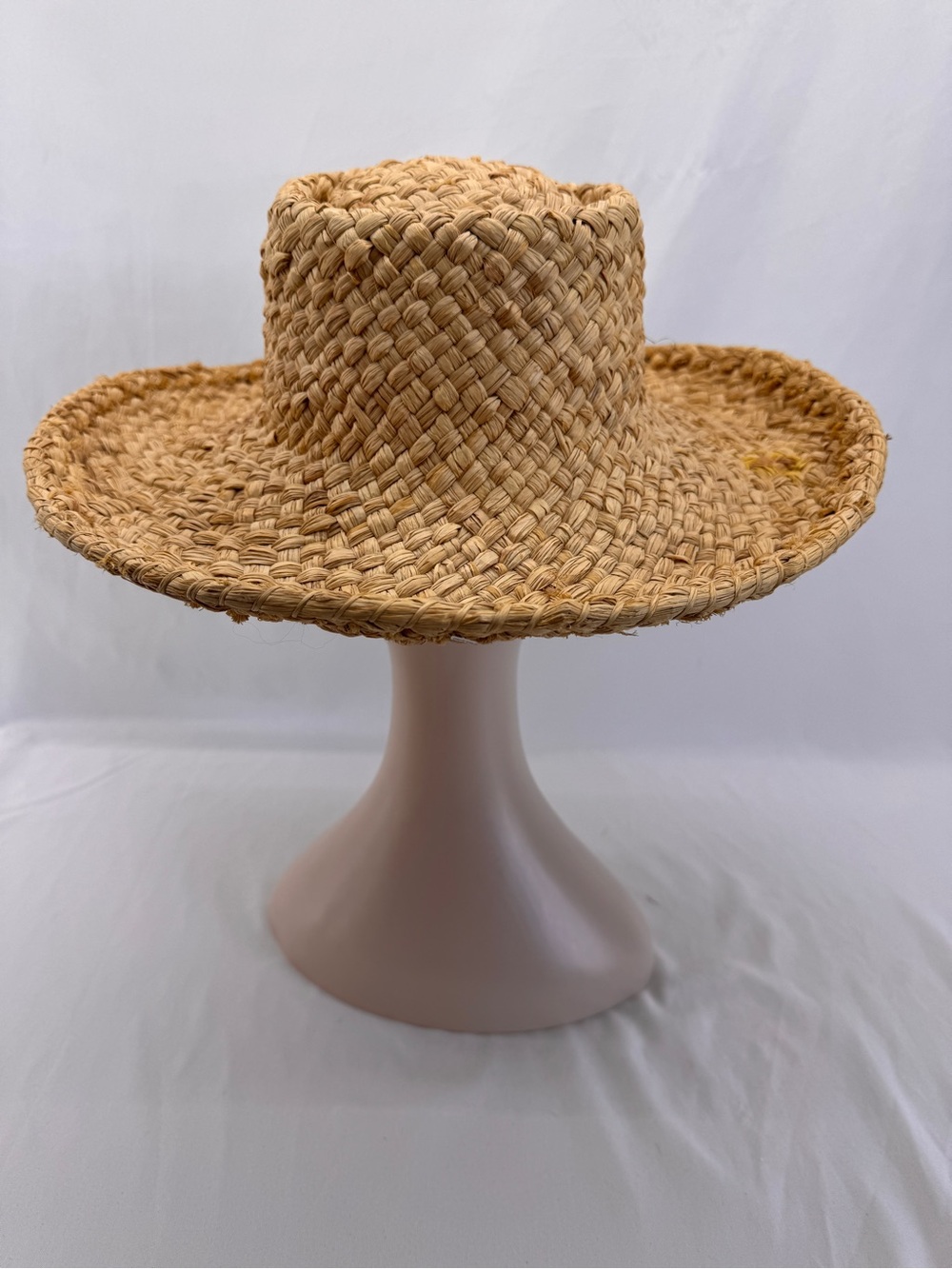 VINTAGE Rare 1980s Helen Kaminski Safari Fedora Straw Hat - Made in Australia - Picture 3 of 15
